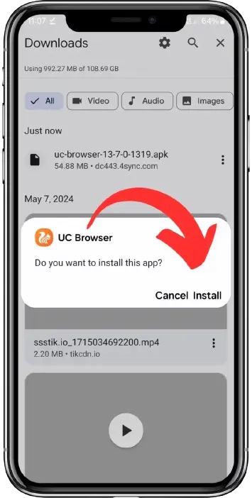 Install-UC-Browser-APK